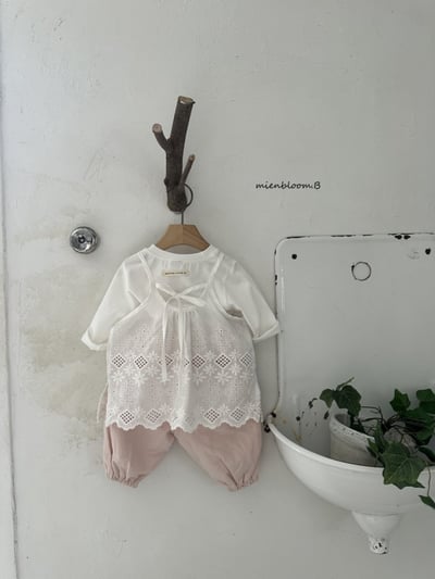 Bloom.b03｜(0m-24m) 花卉吊帶背心洋裝11