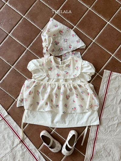 thelala02｜ (free) 夏季印花頭巾/印花圍裙11