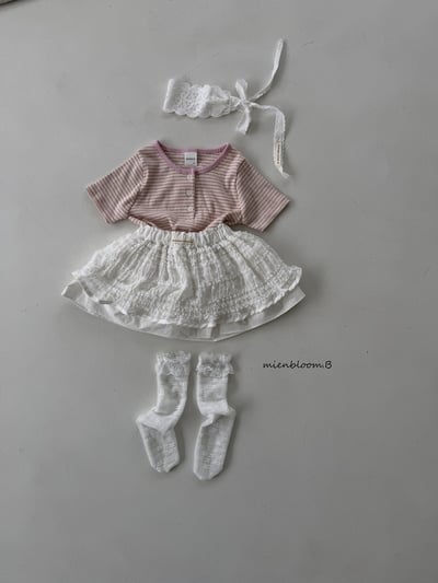 Bloom.b24｜(55cm-118cm) 蕾絲褲裙6