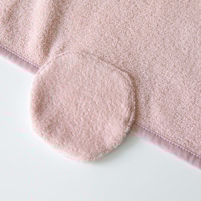 LEMONADE32｜(free) 2色小兔小熊連帽浴巾5