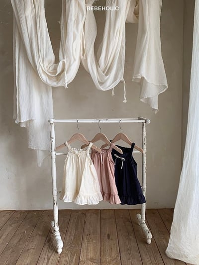 Bebe holic31｜(3m-18m) 蝴蝶結連身裙11