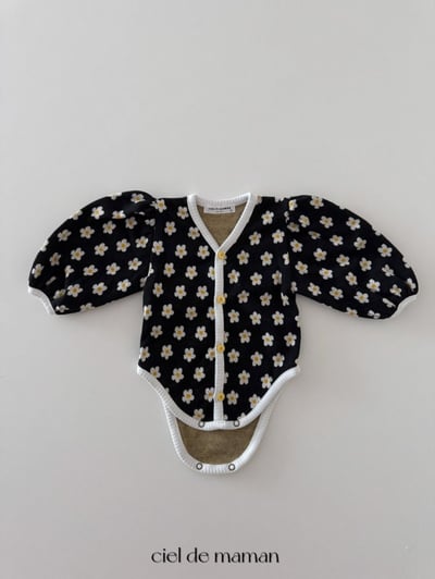 Cieldemaman｜(3-15m) 春天花朵包屁衣10