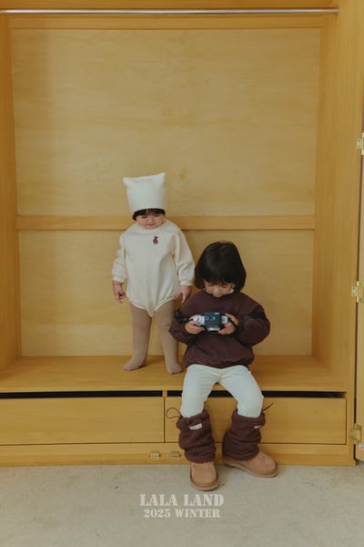 lala land09｜(60cm-83cm) 3色格蘭小熊包屁衣16