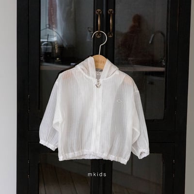 M-KIDS11｜(65-115cm) 小標連帽拉鍊外套12