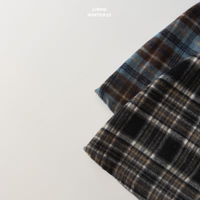 Lindo66｜(80cm-125cm) 背心格紋洋裝6