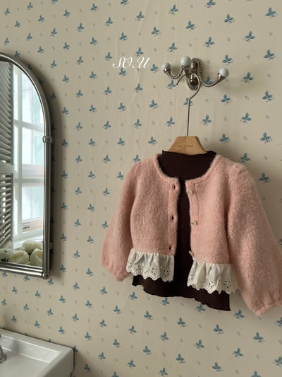 S0.U13｜(12m-M)  素色木耳邊上衣7