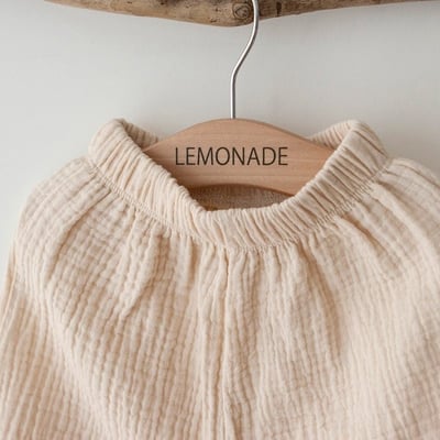 LEMONADE12｜(55cm-85cm) 6色棉麻素面束口褲6