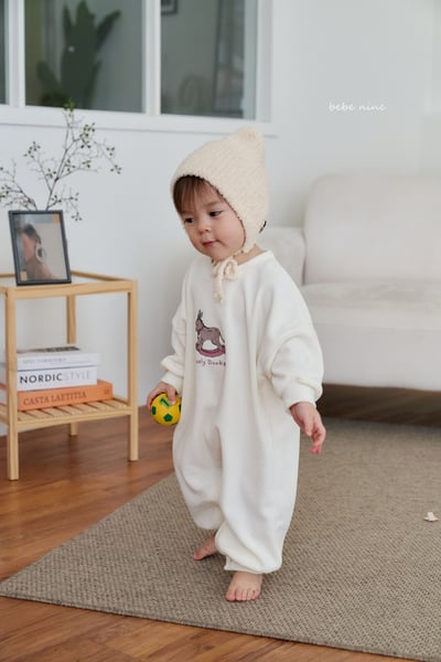 bebe nine16 (55cm-75cm) 3色小驢印花連身衣3