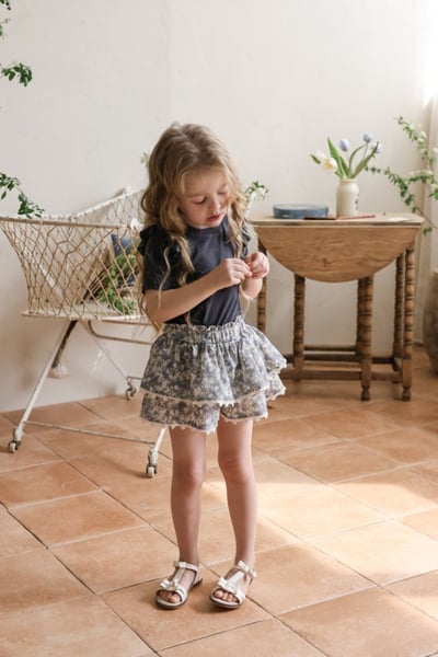 FLO16｜(75-140) 荷葉肩邊上衣4