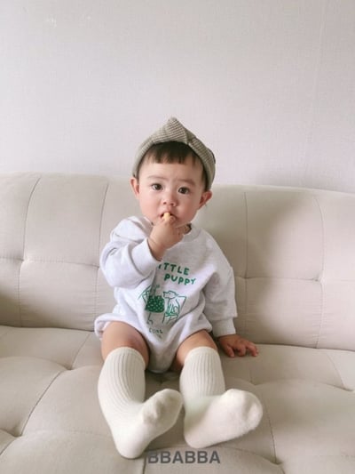 BBABBA06｜(60cm-83cm-mom) 2色韓系印花包屁衣/休閒上衣14