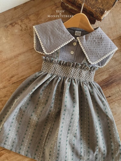 Mon petit18｜(73-118cm) 翻領波點滾邊上衣3