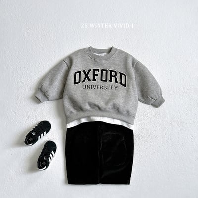 vivid36｜(78cm-125cm) 柔軟燈芯絨刷毛長褲6