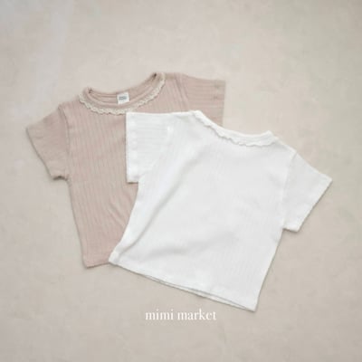 mimi market13 (75-90cm)  蕾絲領口上衣2