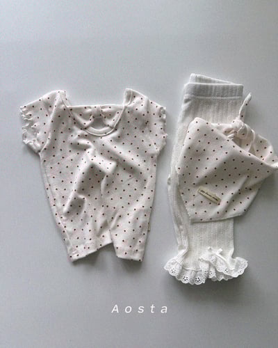 AOSTA39｜(6m-5y) 3款山茶花蕾絲邊褲12