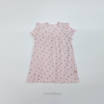 LIME&BLUE18｜(80-118cm)  可愛花朵連身裙7