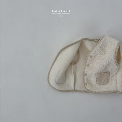 lala land11｜(60cm-83cm) 2色口袋刷毛背心24