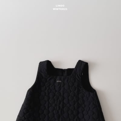 Lindo68｜(80cm-125cm) 絎縫背心洋裝3