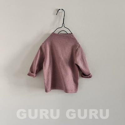GURU GURU09｜(6m-24m) 4色條紋上衣1