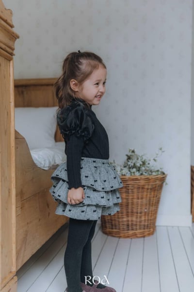 ROA31｜(80cm-120cm) 2色甜美蝴蝶結蛋糕裙9