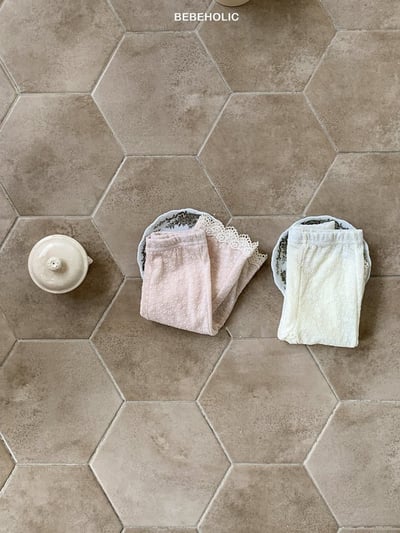 Bebe holic05｜(3m-18m) 小花蕾絲邊褲6