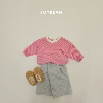 Soybean18｜(75cm-118cm) 撞色條紋上衣6
