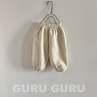 GURU GURU18｜(6m-24m) 5色磨毛燈芯絨縮口褲3