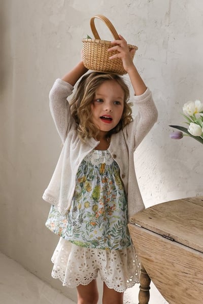 FLO34｜(75-140) 鏤空雕花短褲24