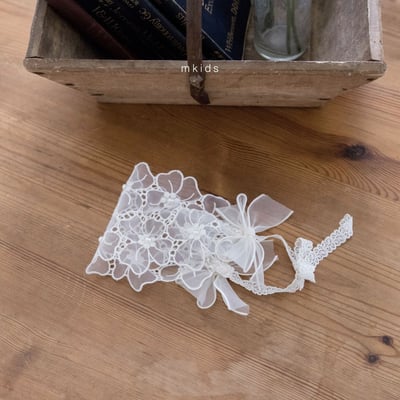 M-KIDS48｜(65-80cm) 蕾絲髮帶15