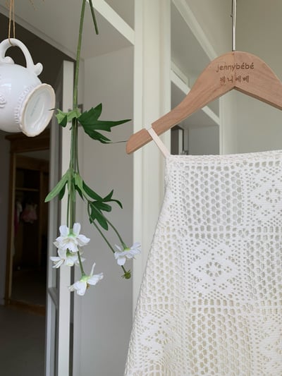 JE08｜(66-120cm-mom) 鈎花挖背包屁衣/洋裝7