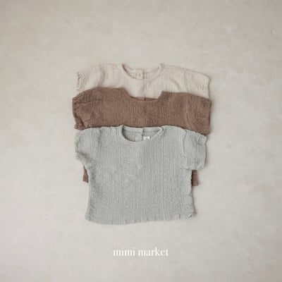 mimi market05 (75-90cm)  素色皺褶襯衫2