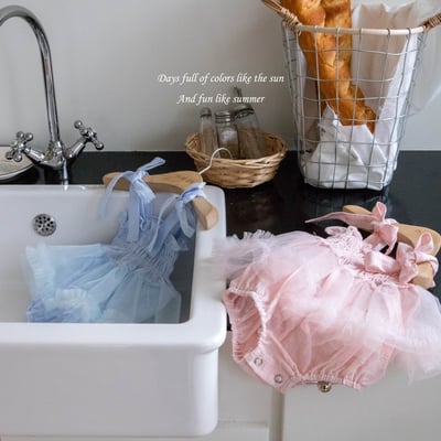 M-KIDS33｜(65-80cm) 浪漫綁帶包屁洋裝20