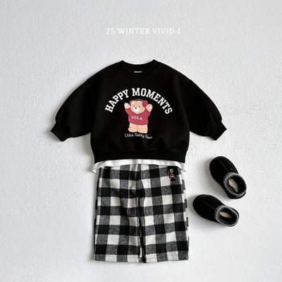 vivid91｜(78cm-125cm) 小熊印花休閒套裝7