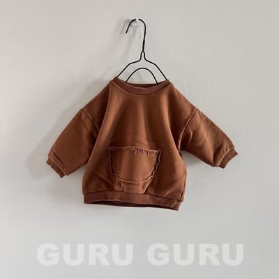 GURU GURU13｜(6m-24m) 3色口袋休閒上衣2