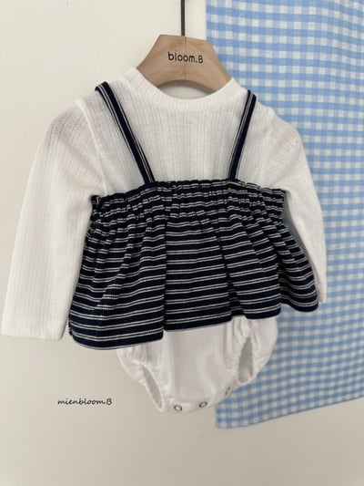 Bloom.b40｜(0m-18m) 蕾絲裙擺包屁衣2