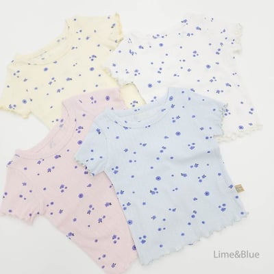 LIME&BLUE17｜(80-118cm)  水彩噴畫居家服2