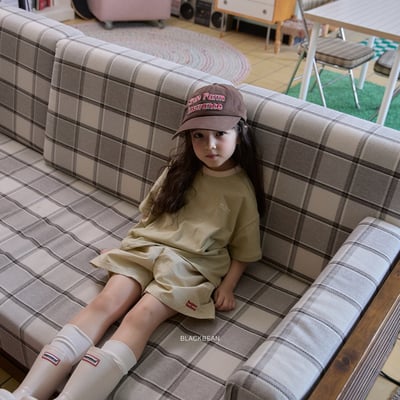 BEAN32｜(84-120cm)  領口拼色上衣4