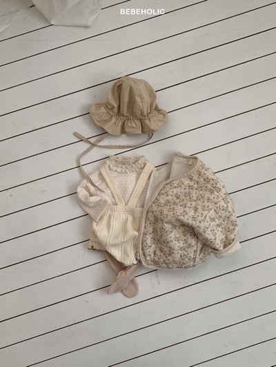 Bebe holic34｜(3m-18m) 花瓣蕾絲立領上衣11