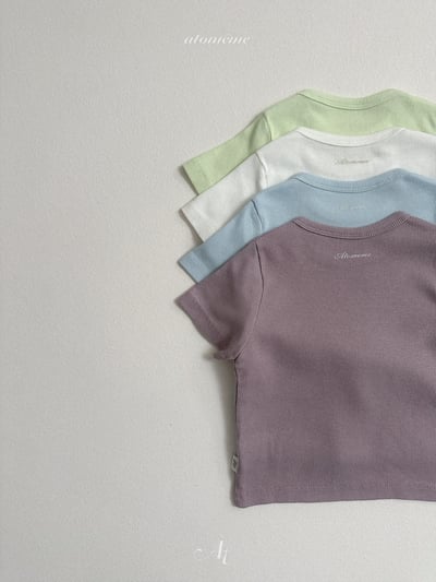 Atomeme35｜(70-110) 素面羅紋上衣11