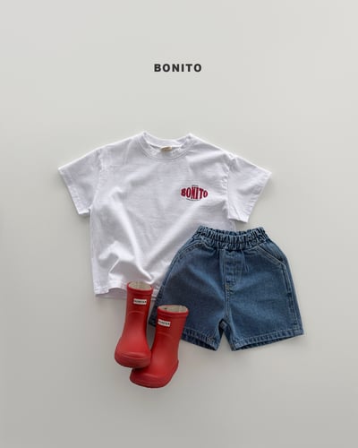 Bonito31｜(75cm-125cm) 2色素色簡約上衣3