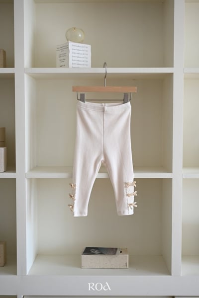 ROA21｜(80cm-120cm) 2色蝴蝶結內搭棉褲3