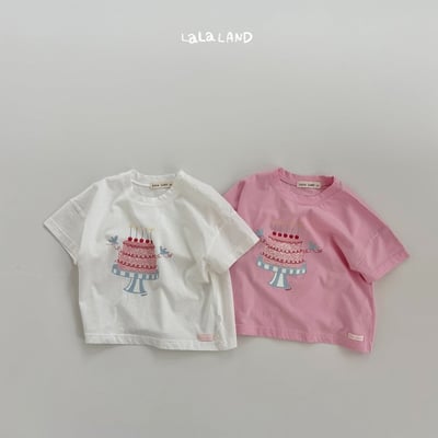 lala land74｜(75-120cm) 2色蛋糕印花上衣16