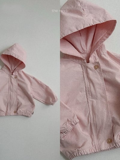 MiniRobe41｜(70-110) 休閒鈕扣連帽外套3