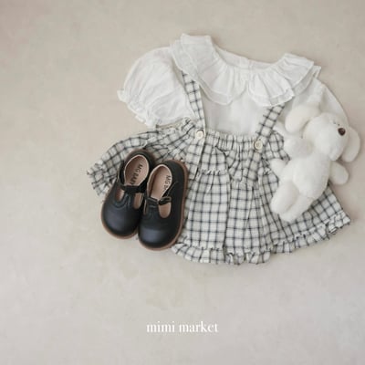mimi market03 (75-90cm)  格子吊帶半身裙8