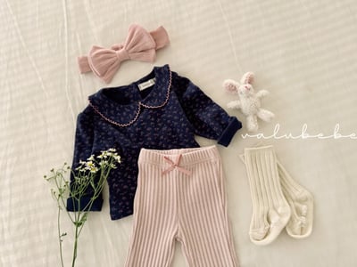 Valubebe46｜(65-90) 翻領碎花上衣13