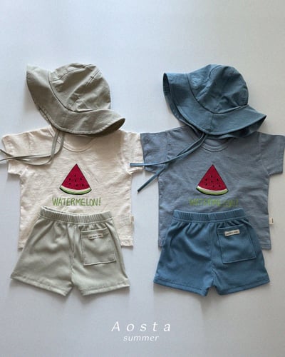 AOSTA08｜(6m-5y) 7色小標口袋短褲21