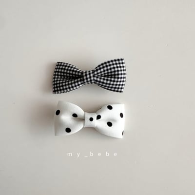 my_bebe08｜(free) 蝴蝶結髮夾4