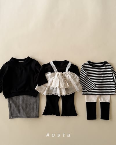 AOSTA13｜(6m-5y) 小花層次背心14