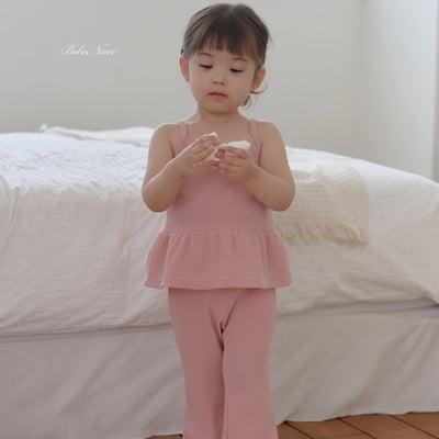 bebe nine28  (65cm-115cm) 3色細肩蛋糕裙套裝9