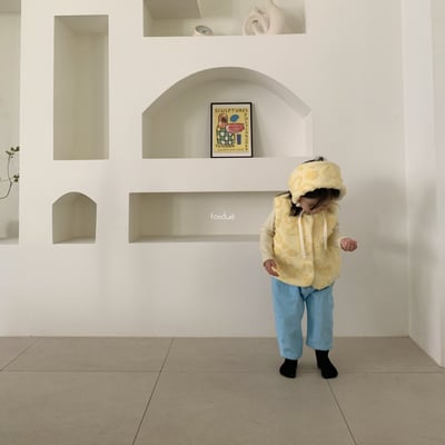 Fondue 08｜(75cm-110cm)  豹紋馬甲背心10