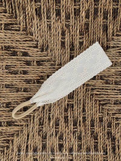 JE32｜(free) 繡花髮帶8